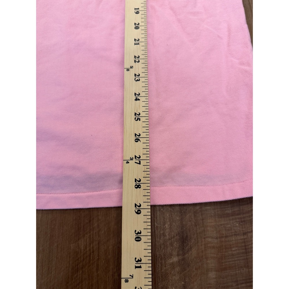 Polo Ralph Lauren Polo Shirt Mens XL Pink Custom Slim Fit Short Sleeve Cotton - Picture 7 of 7